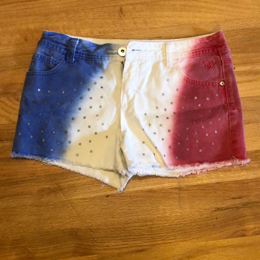 Justice 4th of July shorts!!!